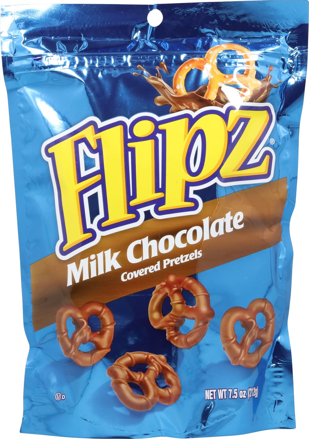 Flipz Pretzels Snack, Milk Chocolate (7.5 oz)