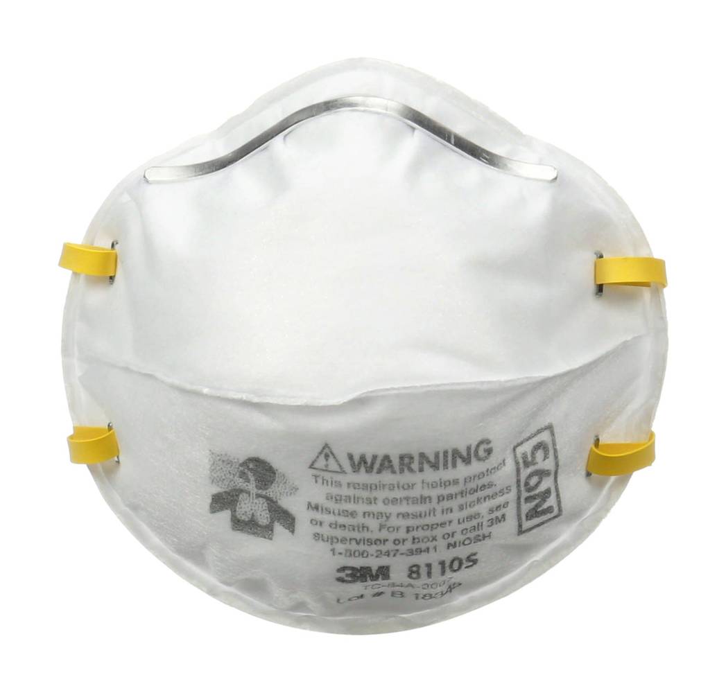 3M N95 Sanding Paint Prep Disposable Respirato Mask (2 ct)