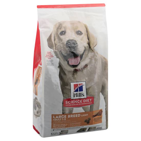 Hill's Science Diet Chicken Meal & Barley Large Breed Light Adult 1-5 Dog Food