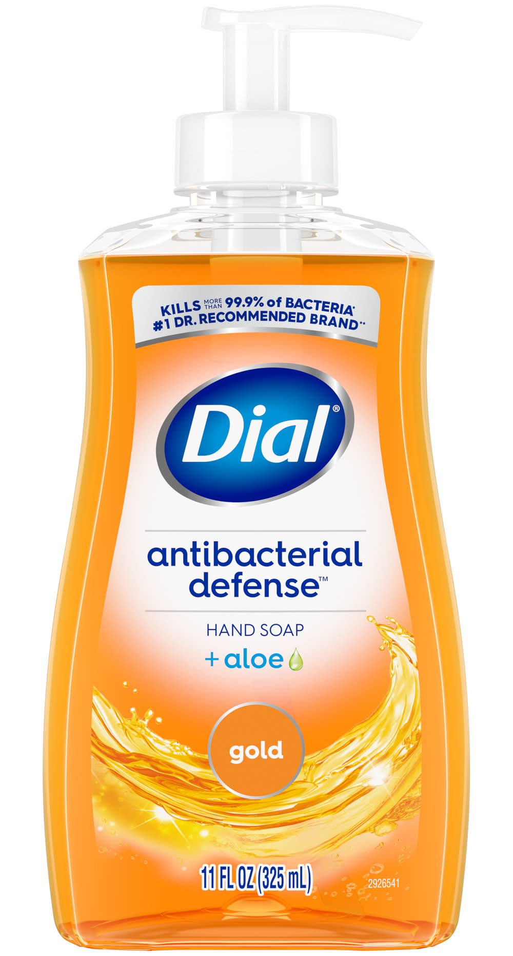 Dial Antibacterial Defense Liquid Hand Soap, Gold (11 fl oz)
