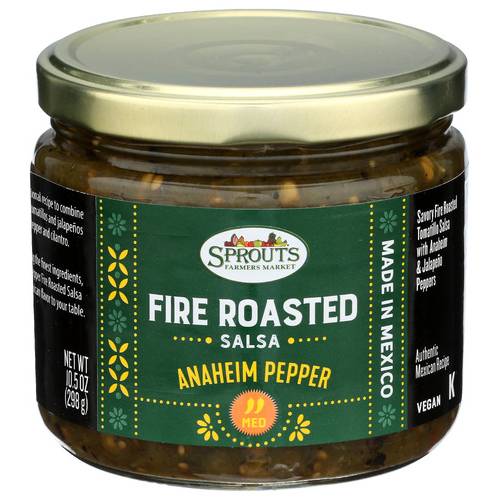 Sprouts Anaheim Pepper Fire Roasted Salsa