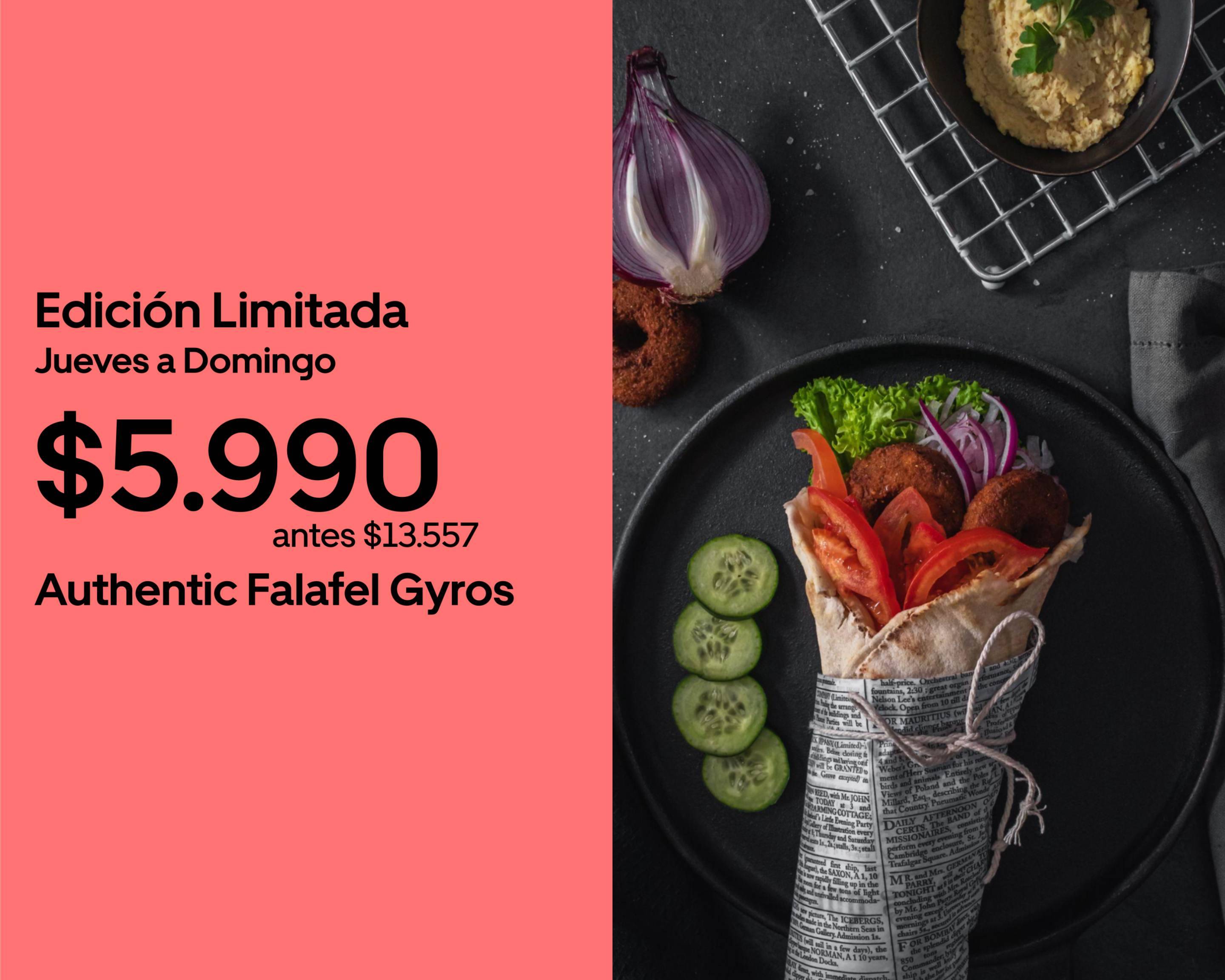 Olimpo Gyros y Kebab Quinta Normal Menú a Domicilio【Menú y Precios