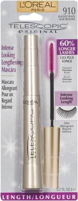 L'Oréal Telescopic Mascara Blackest Black 910 (8 g)