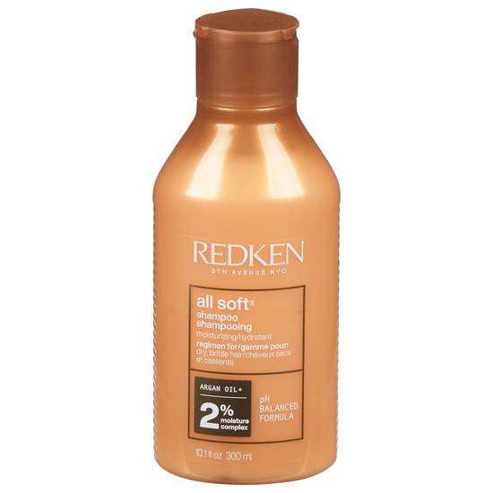 Redken All Soft Shampoo (10.1 fl oz)