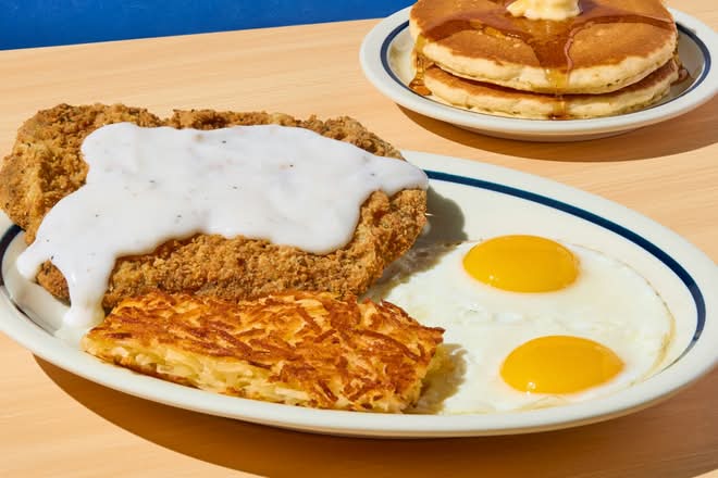 Country Fried Steak & Eggs