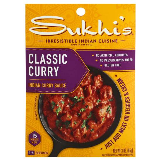 Sukhi's Classic Indian Curry Sauce