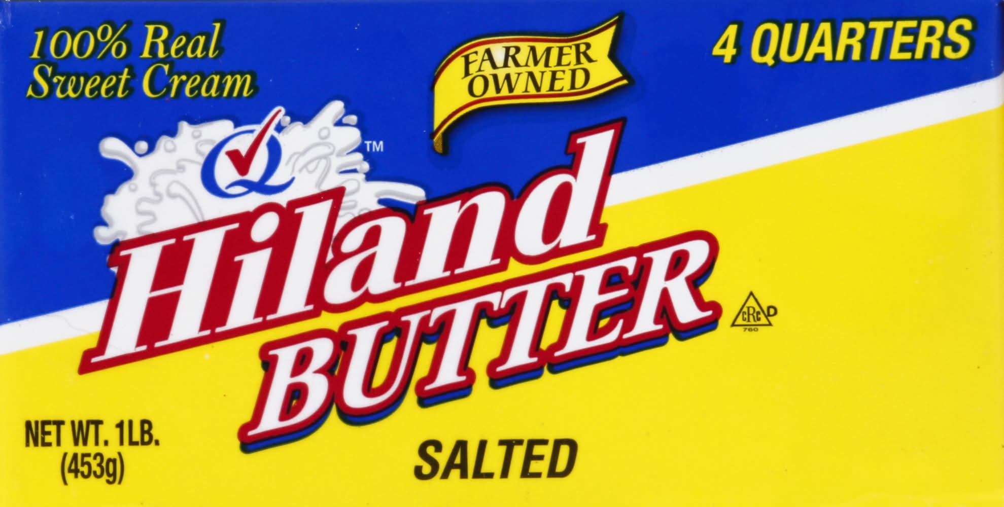 Hiland Butter, Salted (1 lbs, 4 ct)