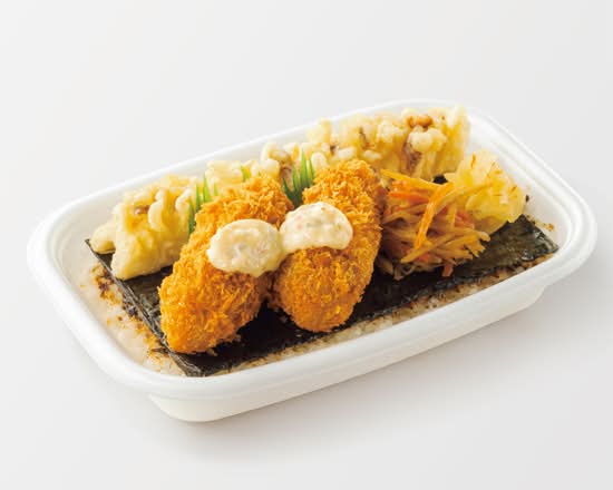 カキフライのりタル弁当（ソース）