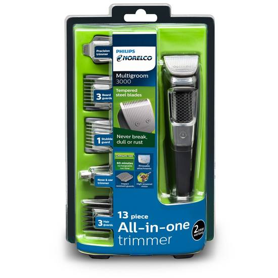 Philips Norelco Multigroom 3000 13 piece All-in-1 Trimmer