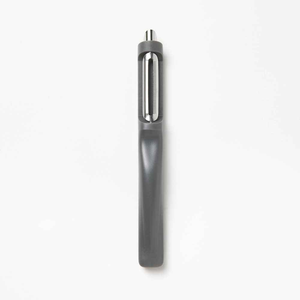 Figmint Soft Grip Dark Gray Swivel Peeler, 8x0.82 in
