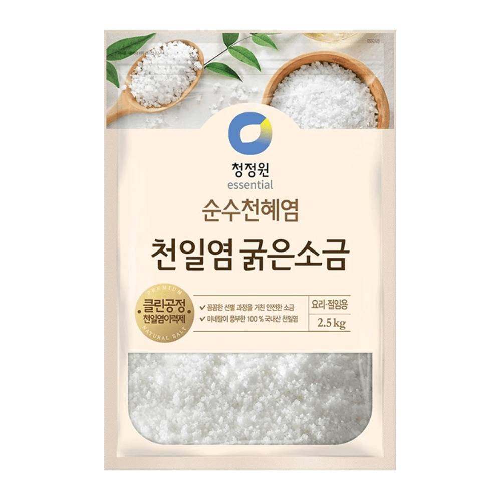 Chung Jung One sea salt coarse  2.5kg