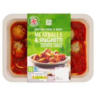 Co-op Spaghetti & Meatballs 400g