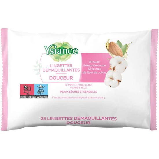 Lingettes demaquillantes - peaux sensibles et sècjes