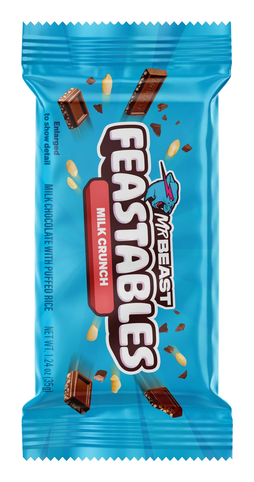 Mr Beast Feastables Milk Crunch 35g