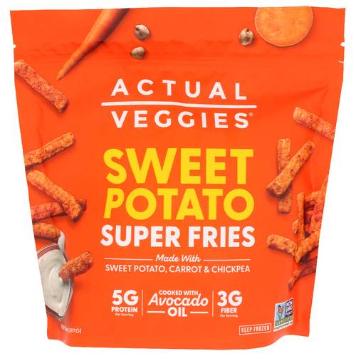 Actual Veggies Sweet Potato Super Fries