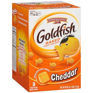 Pepperidge Farm - Goldfish Cheddar Crackers - 66 oz (Case of 1)