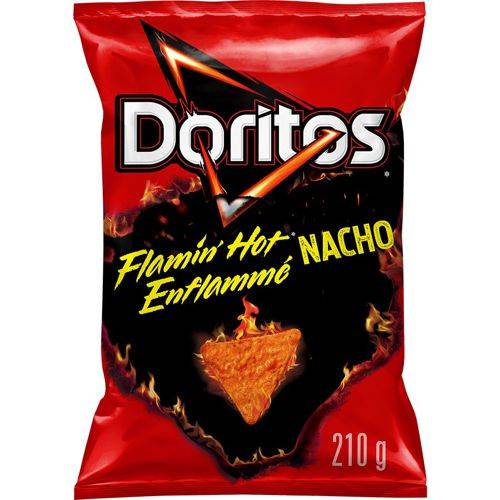 Doritos nacho enflammé - hot nacho chip (210 g)