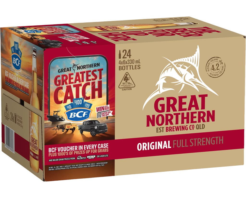 Great Northern Original Bottles 24x330ml