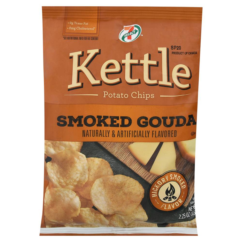 7-Select Kettle Potato Chips, Smoked Gouda (2.25 oz)