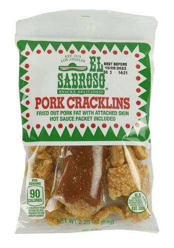 El Sabroso Pork Cracklins (2.25oz)