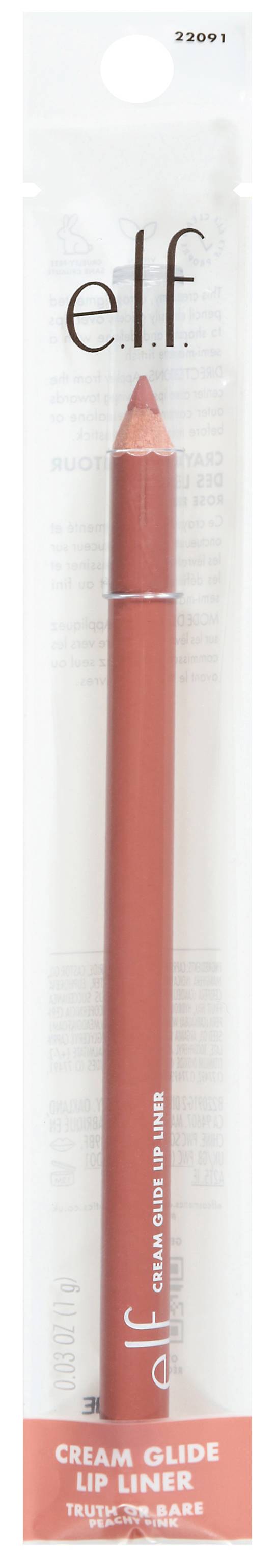 e.l.f. Cream Glide Lip Liner Pencil (0.3 oz)