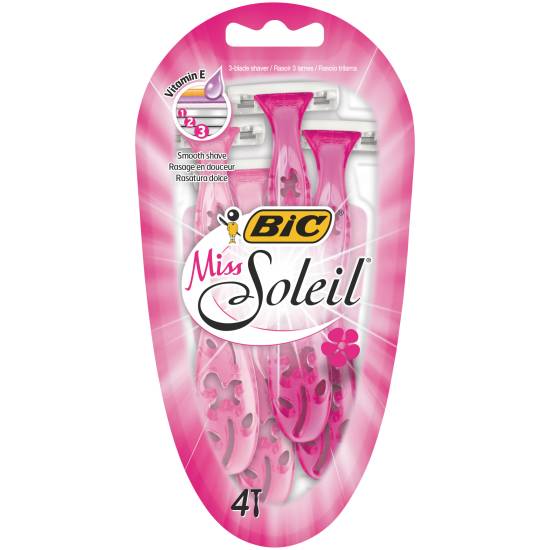 Bic Miss Soleil Disposable Women's Razors 4 pack