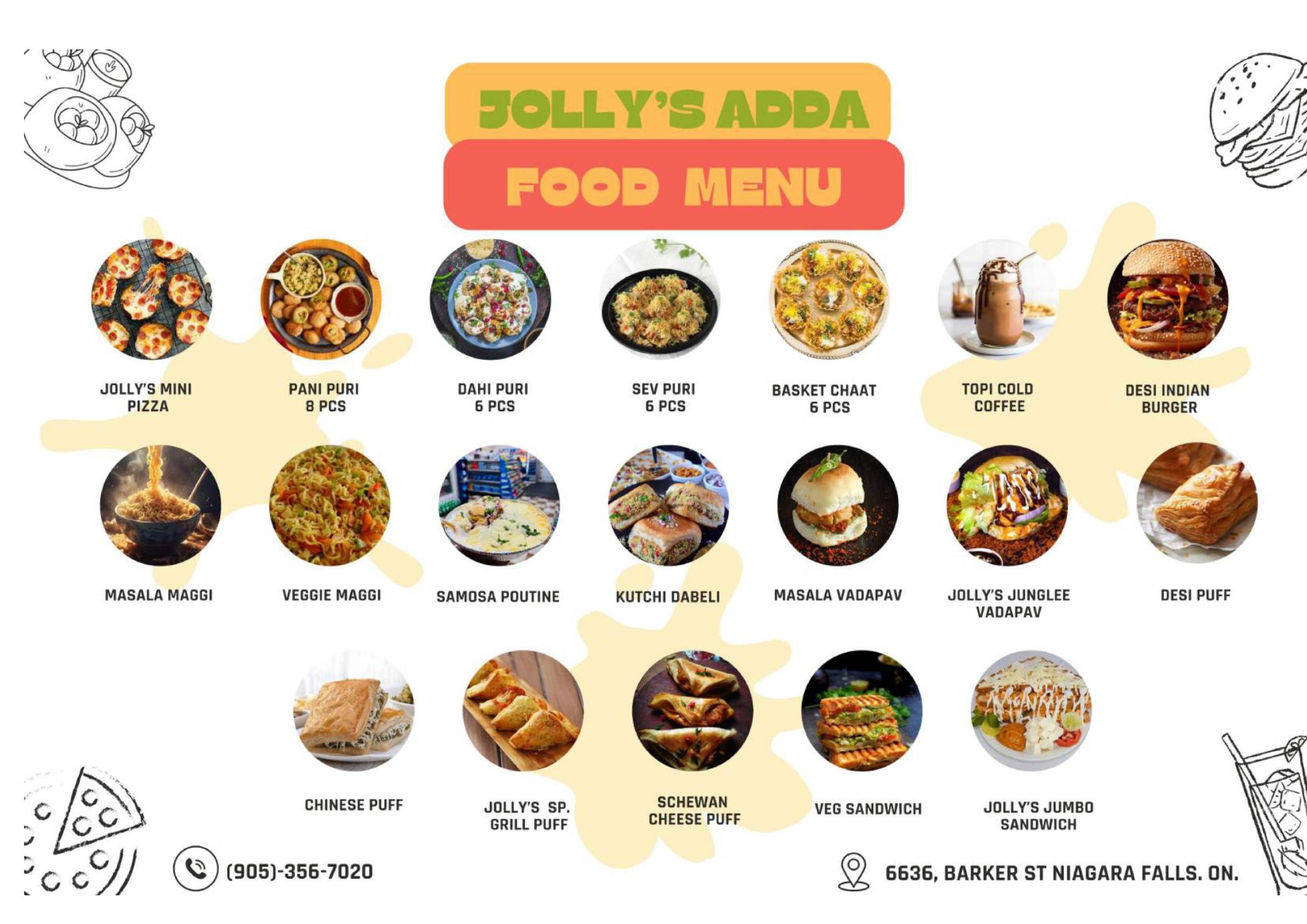 Order Jolly's Adda Delivery【Menu & Prices】 Niagara Region Uber Eats