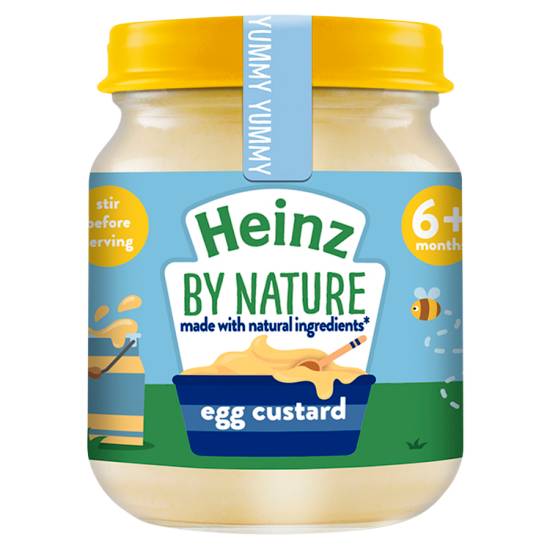 Heinz Egg Custard Baby Food Jar 6+ Months