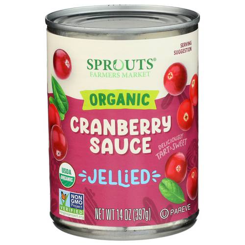 Sprouts Organic Jellied Cranberry Sauce