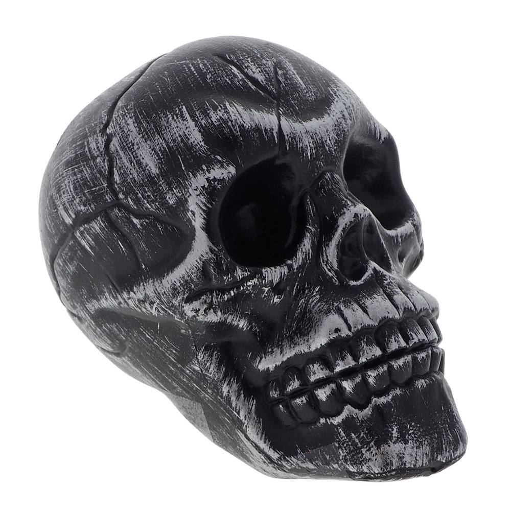 Hween-Plastic Skull With Metallic Effect