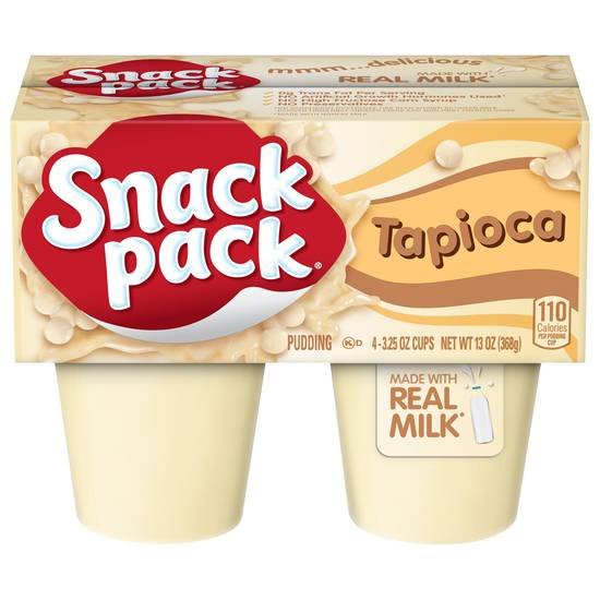 Snack pack Tapioca Pudding Cups (4 ct)