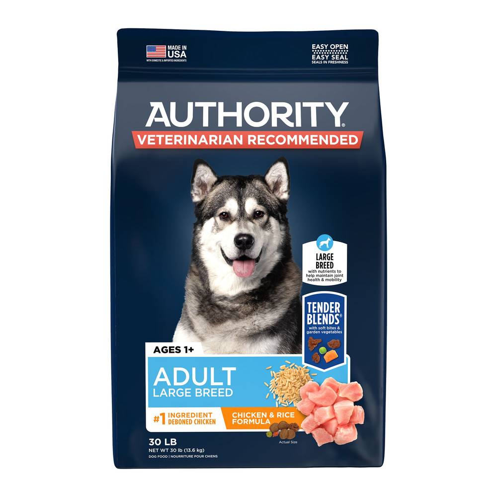 AUTHORITY Veterinarian Recommended Adult Dry Dog Food Delivery Near Me Order Online Uber Eats