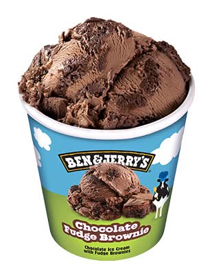 Ben & Jerry'S Choc Fudge Brownie Ice Cream 458Ml
