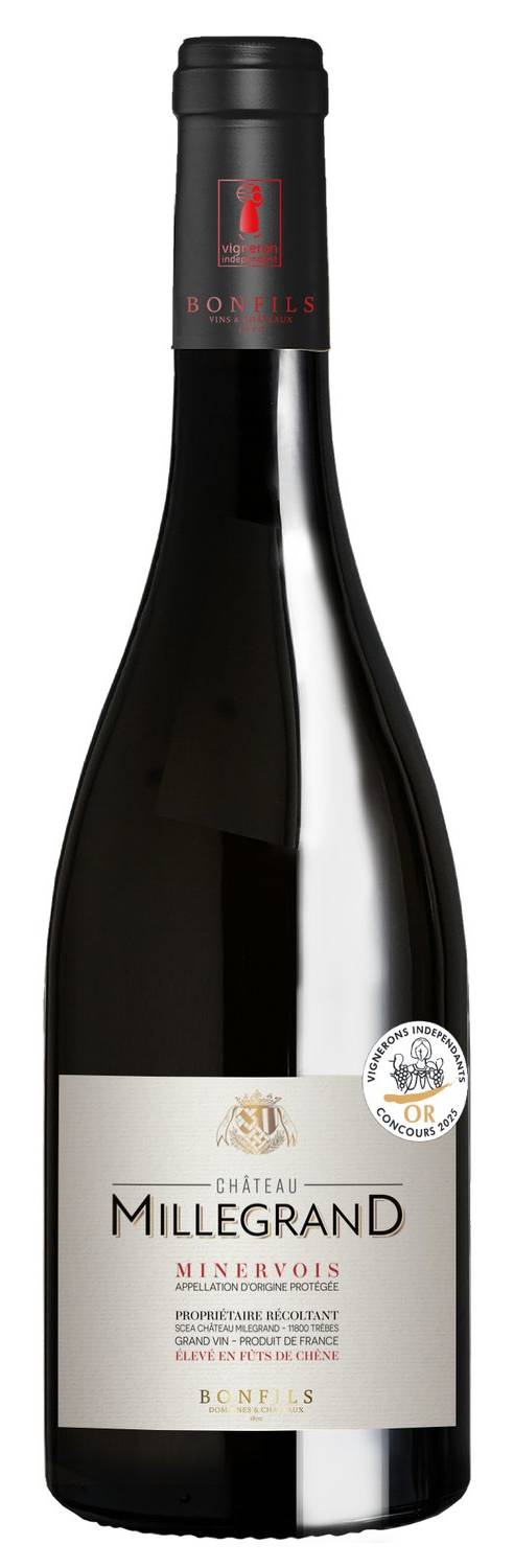 Château Millegrand - Vin rouge minervois (750ml)