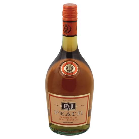 E&J Brandy Liquor Bottle (750 ml) (peach)