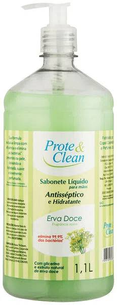 Prote&clean sabonete líquido antisséptico erva doce (1,1l)