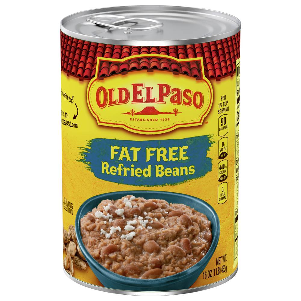 Old El Paso Fat Free Refried Beans (16 oz)