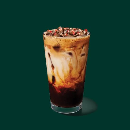 Peppermint Iced Shaken Espresso