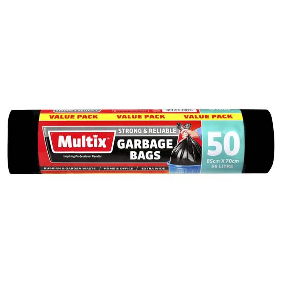 Multix Extra Wide Garbage Bags (50 Pack)