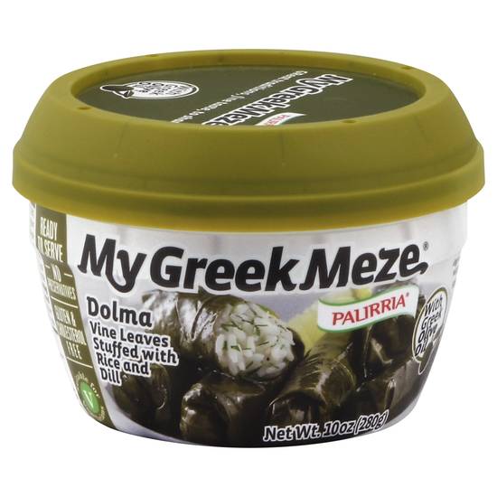 My Greek Meze Dolma Vine Leaves With Rice and Dill (10 oz)