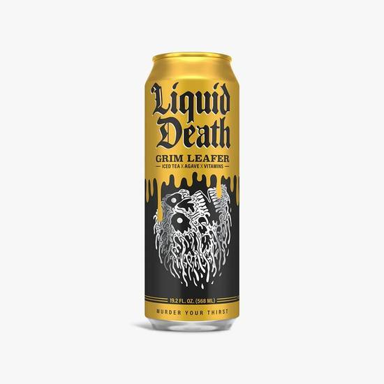 Liquid Death Grim Leafer Iced Tea (19.2oz can)