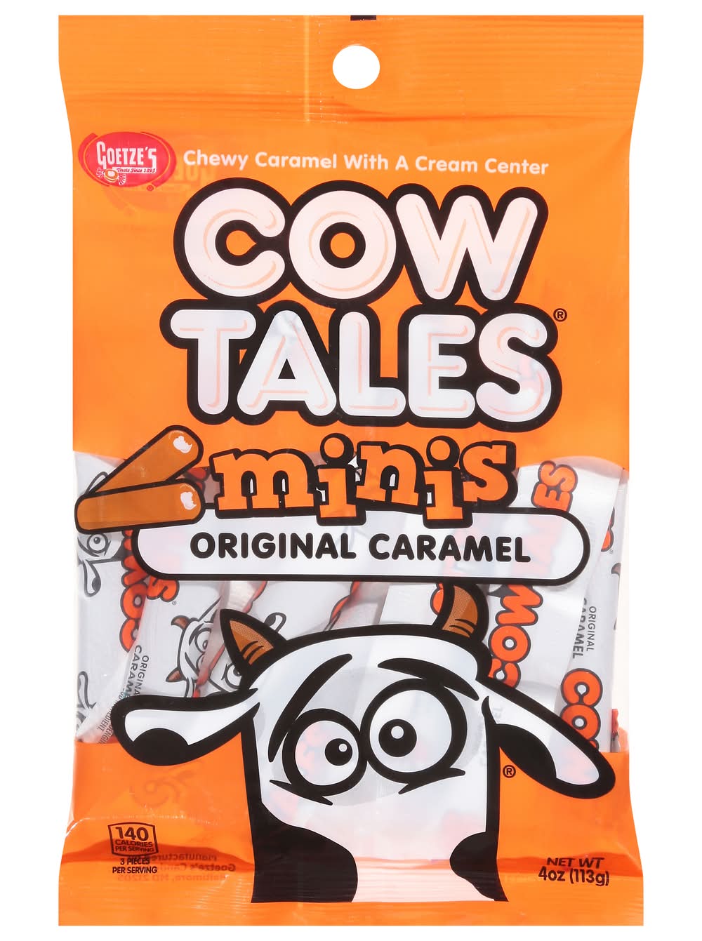 Goetze's Minis Cow Tales Original Caramel Cow Tales (4 oz)