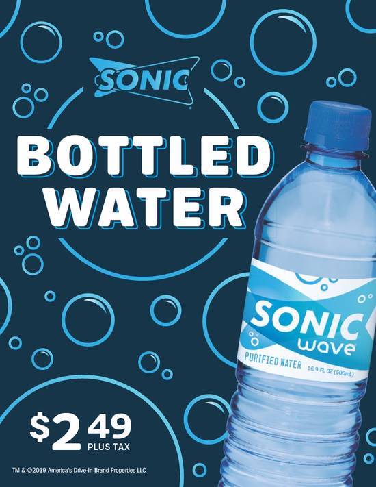 SONIC® Wave Bottle Water