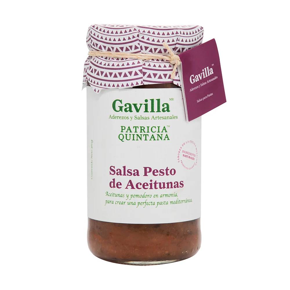 Gavilla Salsa pesto de aceitunas patricia quintana Delivery Near Me
