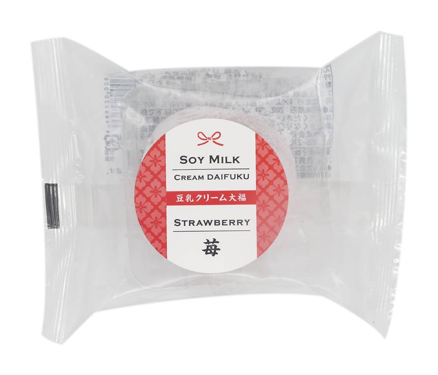 Minato Seika Daifuku - Strawbery Soy Cream (60g)