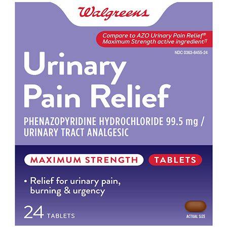 Walgreens Maximum Strength Urinary Pain Relief Tablets (12 ct)