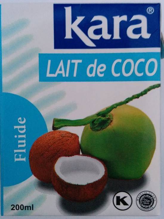 PACK KARA - 1 crème de coco 200 ml + 1 lait de coco 200 ml