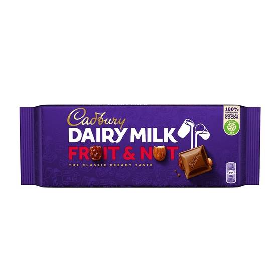 Cadbury牛奶巧克力含葡萄乾堅果180g#193869