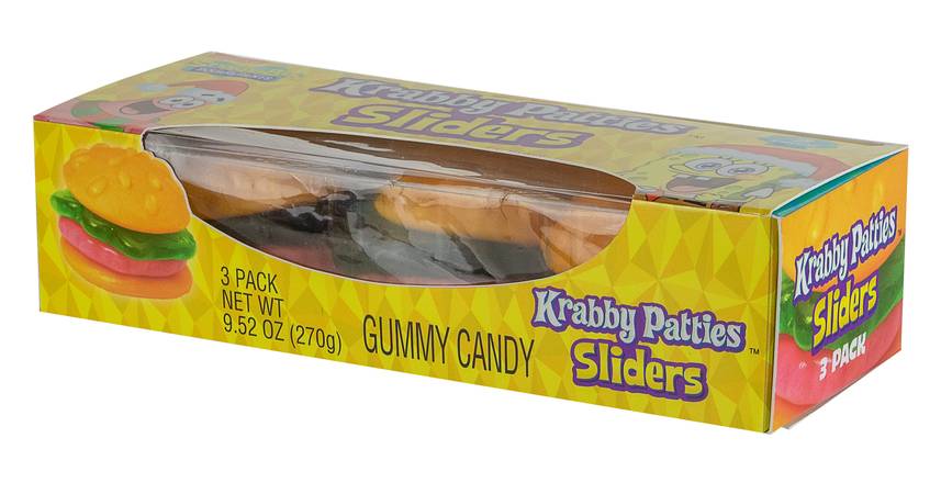Order Krabby Patty Sliders, 3 pack - 9.52 oz food online from Bartell Drugs store, BOTHELL on bringmethat.com