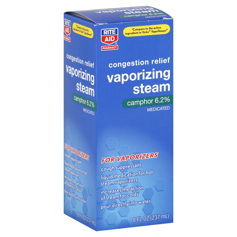 Rite Aid Pharmacy Congestion Relief Vaporizing Steam (8 fl oz)